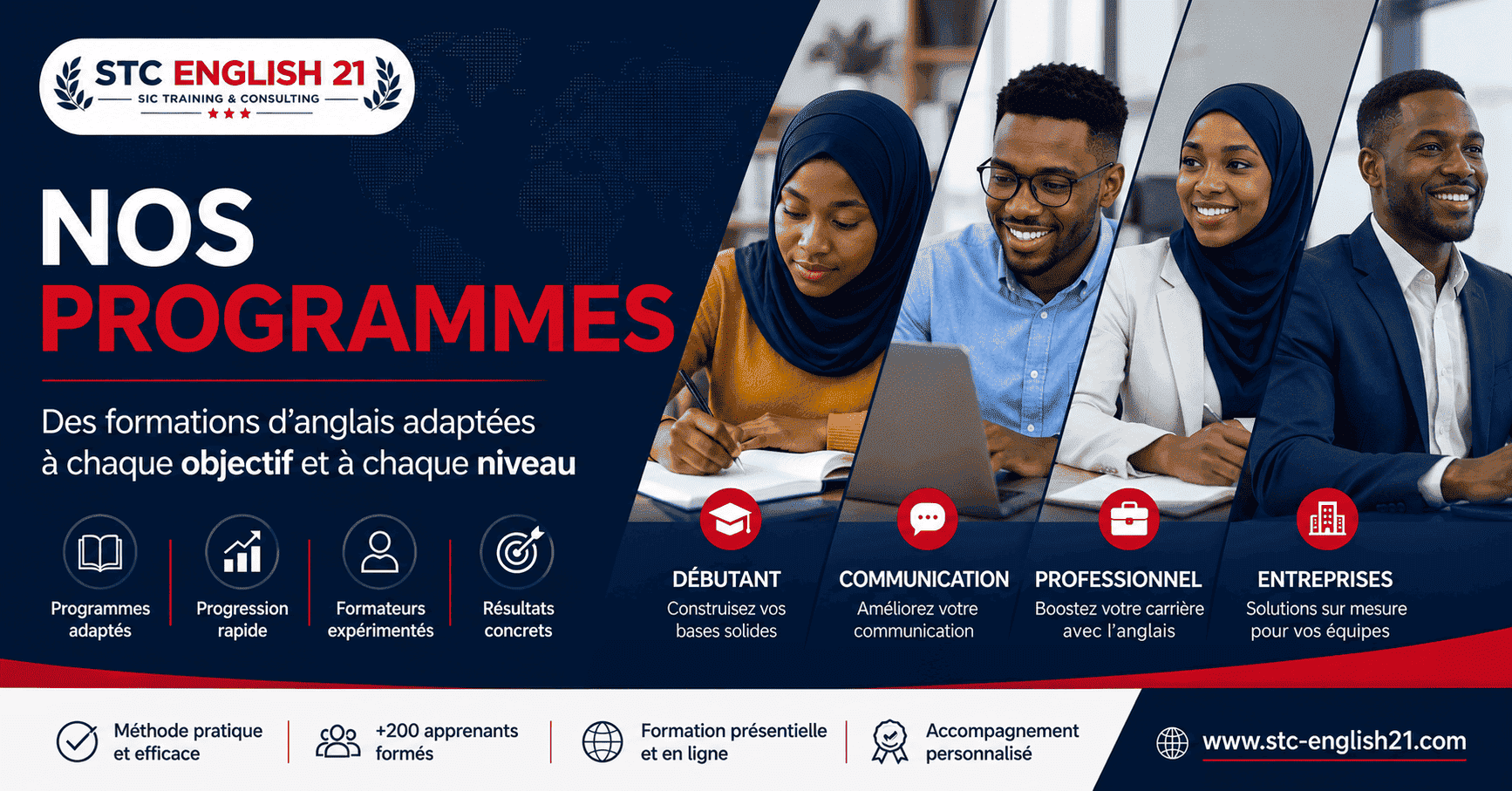 Program Or Programme English Programmes d’anglais | STC English 21 Bamako